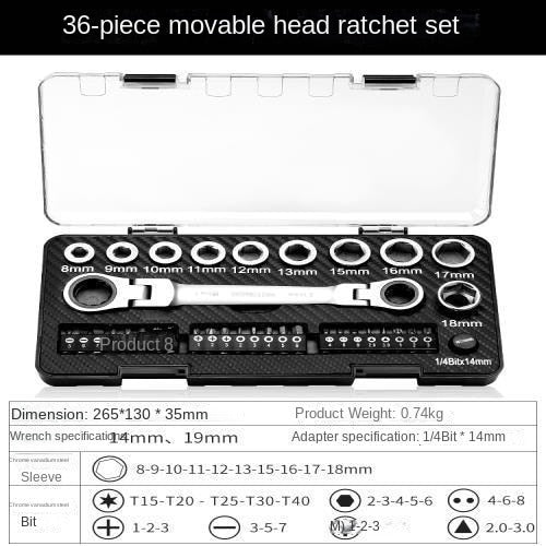 Ratchet-Tastic Master Multitool Wrench Set | Kalsten