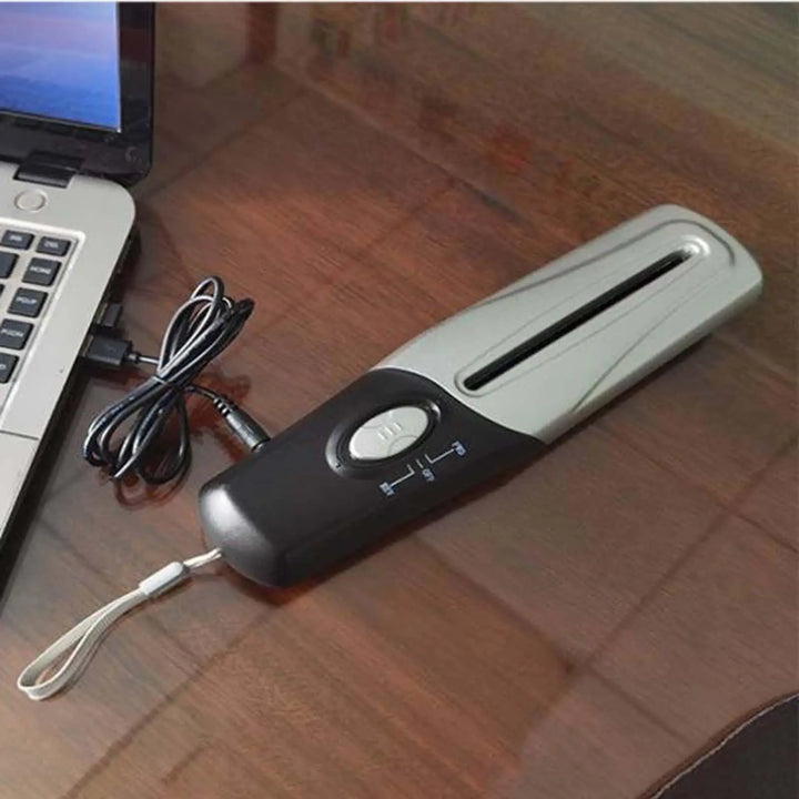Kalsten | DataGuard Mini Shredder | Compact & Quiet | USB/Battery | For Home & Office