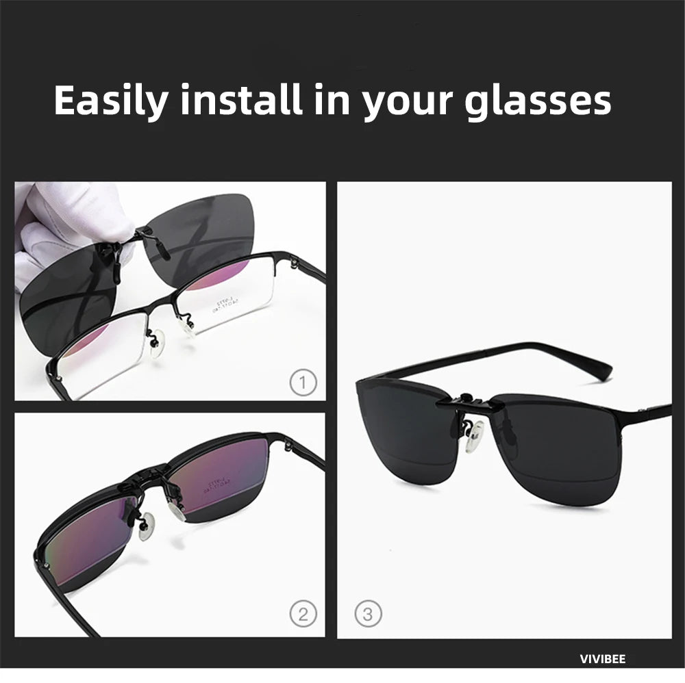 Clip-On Sunglasses polarized UV400 | Kalsten