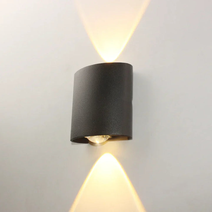 Body Motion Sensor Wall Light Waterproof Outdoor LED Wall Sconce Up Down Glowing Lamps Garden Yard Induction Corridor Wall Lamp | Kalsten
