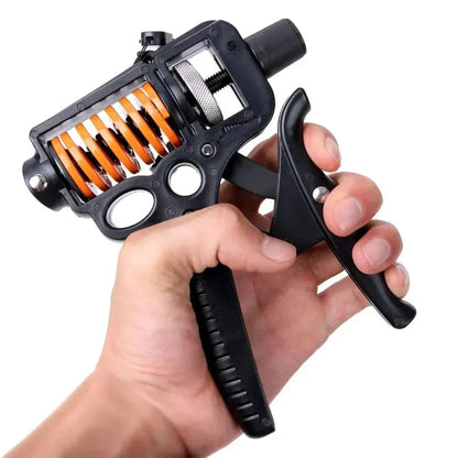 Karnz | Adjustable 5-165kg Heavy-Duty Hand Grip Strengthener - Finger Expander for Arm, Wrist, and Forearm Training
