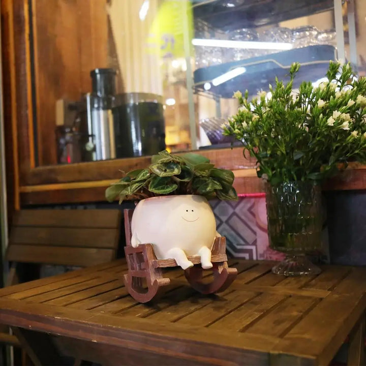 Rocking chair succulent pot | Kalsten