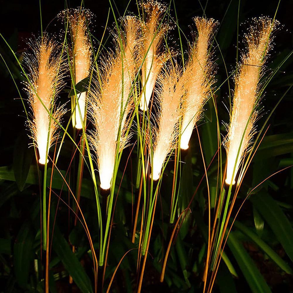 Solar Reed Waterproof Fiber Patio Lights | Kalsten