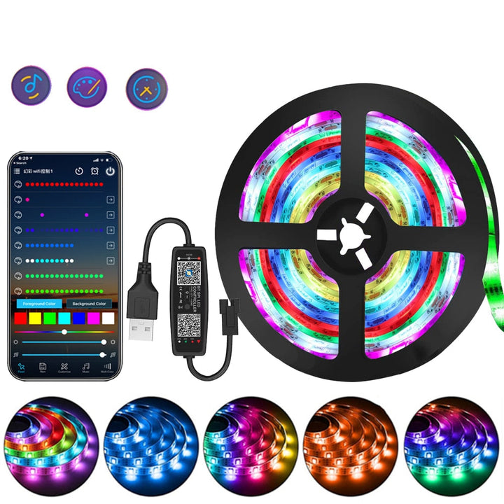 RGB LED Strip Light – 1M-20M, 5V