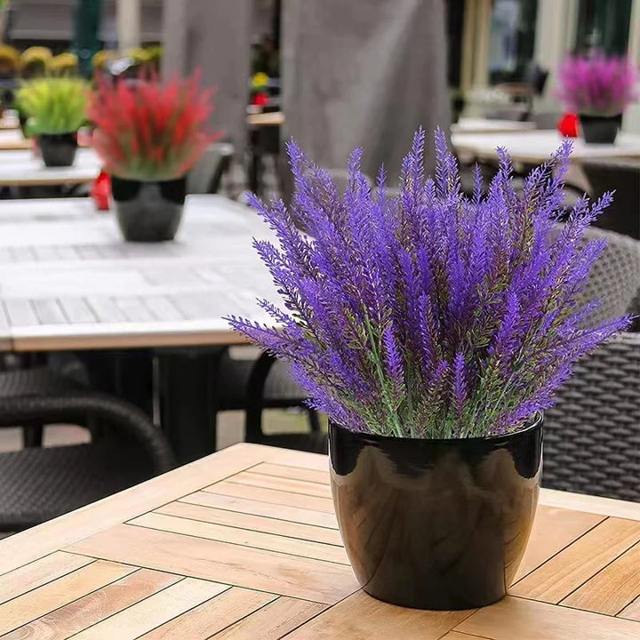 Kalsten | Floraven Lavender Bouquet | Artificial & Carefree | 5 Stems | For Indoor & Outdoor