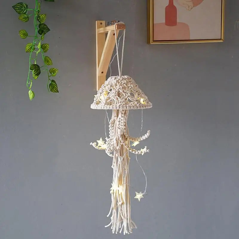 Artistic Jellyfish Dream Catcher Handmade Lamp | Kalsten