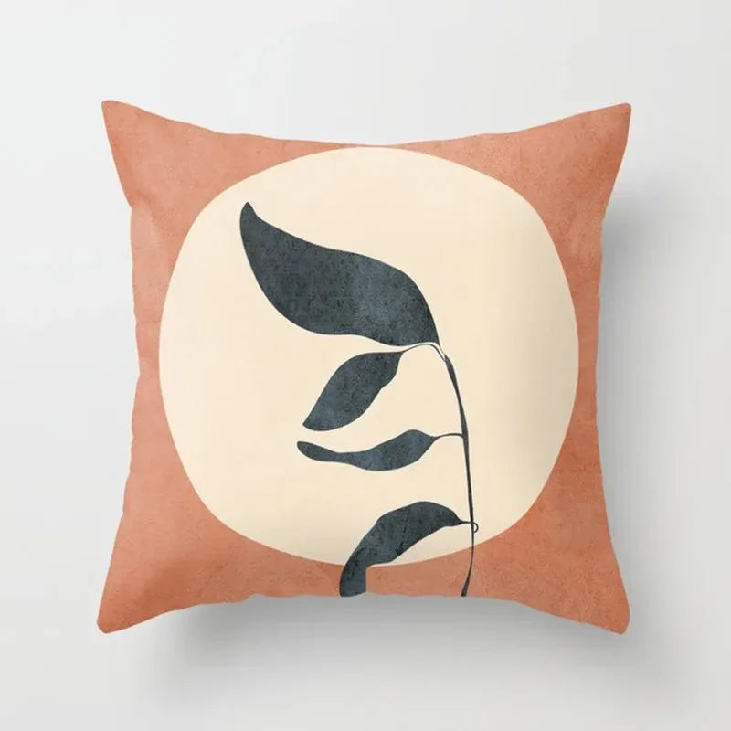 VelvetHaven Cushion Cover - Stylish Botanical Cushion Cover for Fresh Interior Makeover Kalsten