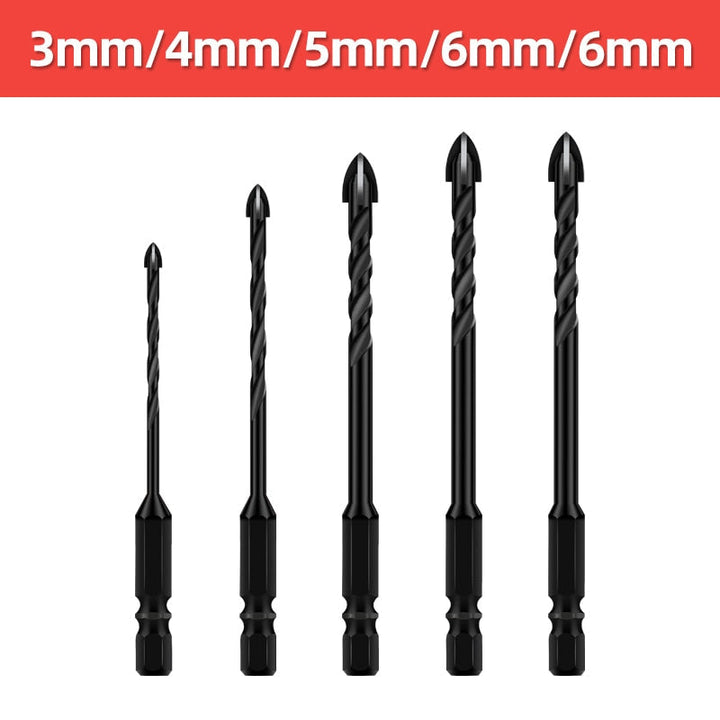 Heavy-Duty Mega Ultimate Cross Hex Drill Bit Set | Kalsten