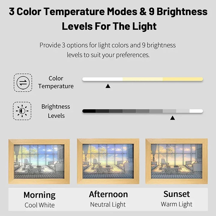Luminous Decorative Dimmable Artsy Led Light Painting | Kalsten