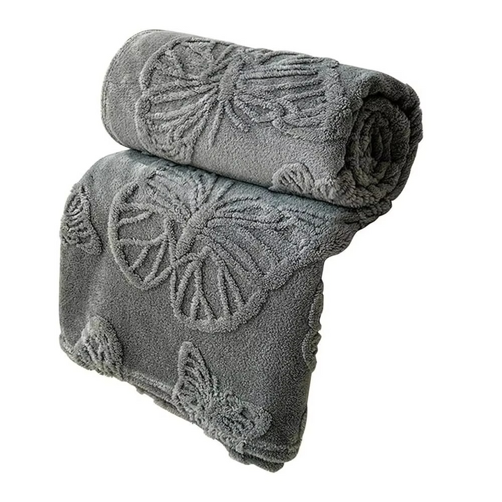 Double Sided Cooling Blanket with Breathable Cold Effect and 3D Butterfly Jacquard Design | Kalsten