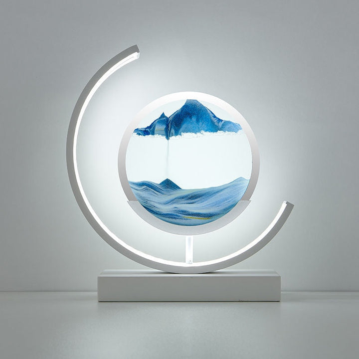 Sand Table Lamp | Calming Sandscape Design | Perfect for Home Decor & Relaxation Spaces | Kalsten