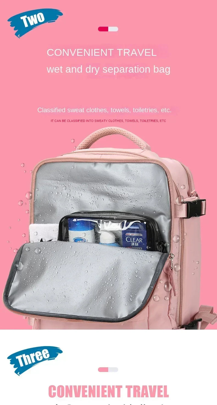 Kalsten | Travel Carry-On Backpack with Shoe Compartment