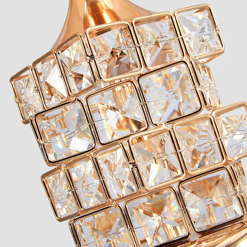 Modern Crystal Table Lamp – European Style Luxury Lamp for Wedding Gift Ideas, Sweet Bedrooms, and Home Decor | Kalsten