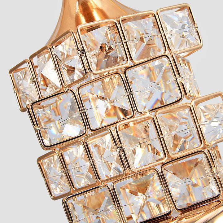 Modern Crystal Table Lamp – European Style Luxury Lamp for Wedding Gift Ideas, Sweet Bedrooms, and Home Decor | Kalsten