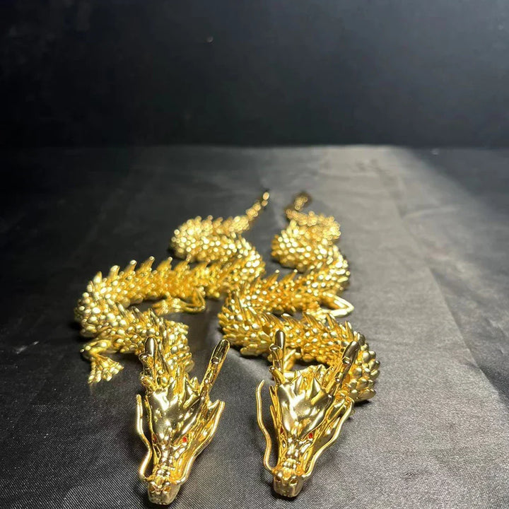 Kalsten | Mystic Scales 3D Brass Dragon Home Decor