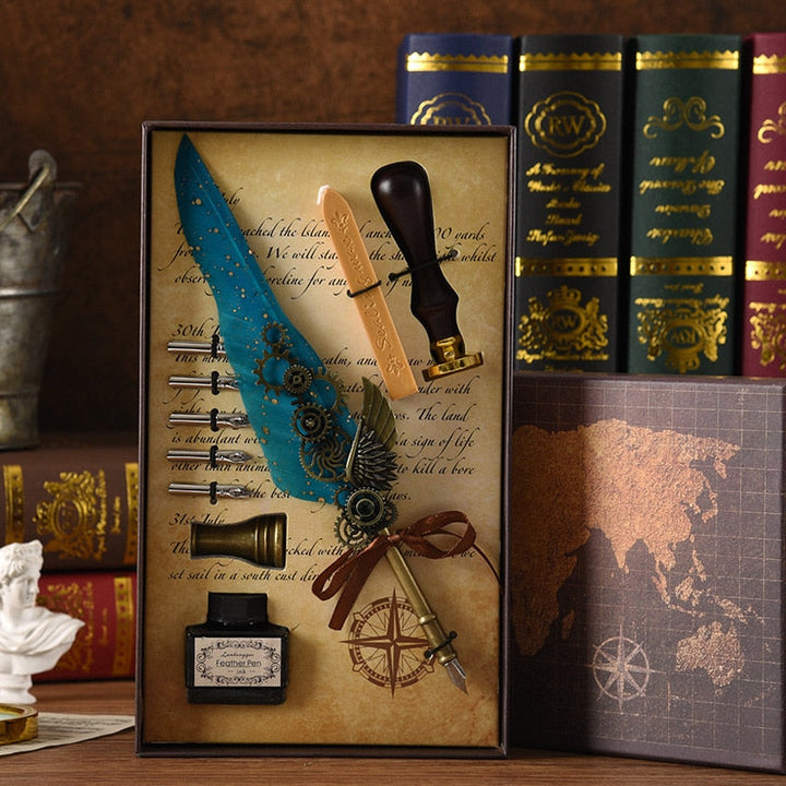 Kalsten | Phoenix Feather Mechanic Calligraphy Pen Set