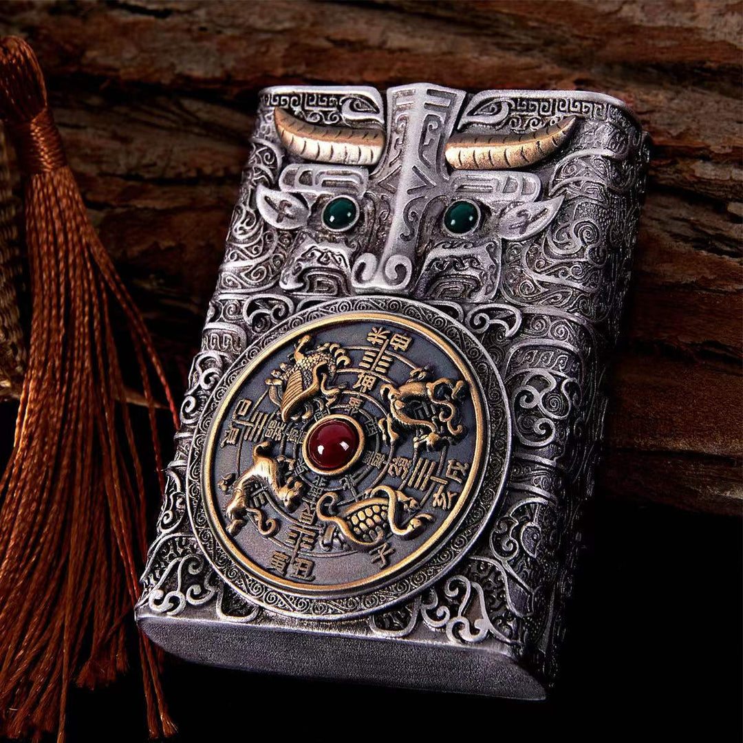 Heavy Armor Steel Spark Kerosene Lighter | Kalsten