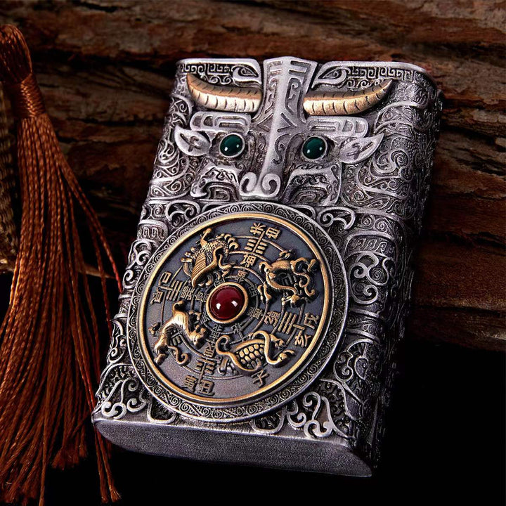 Heavy Armor Steel Spark Kerosene Lighter | Kalsten