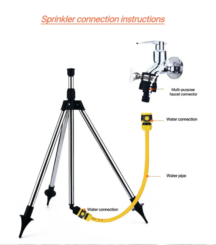 Kalsten | Automatic 360 Degree Garden Rotating Sprinkler