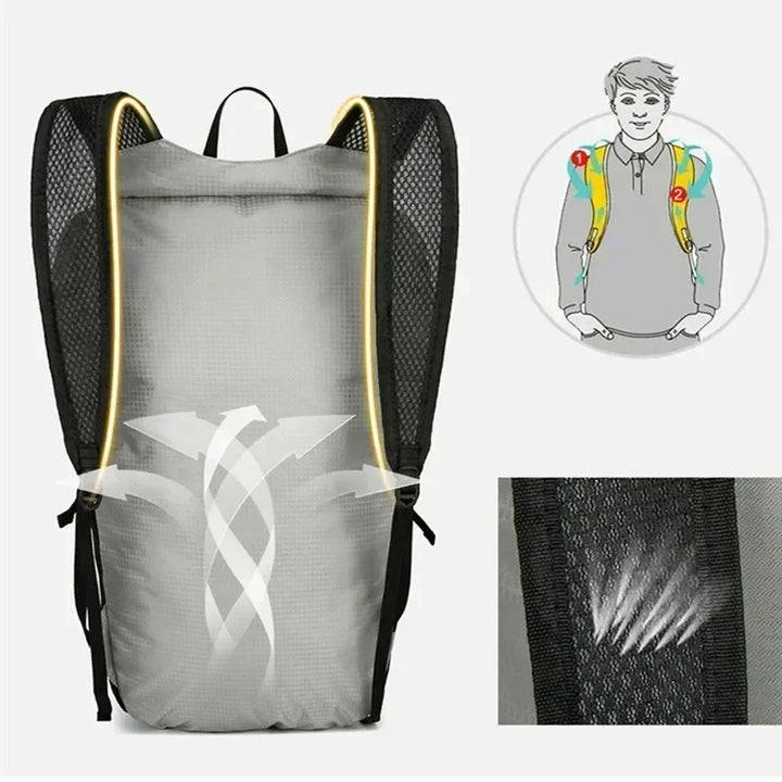 Kalsten | Outdoor Backpack PackLite 20 L | Ultralight & Waterproof | Foldable for Travel & Hiking