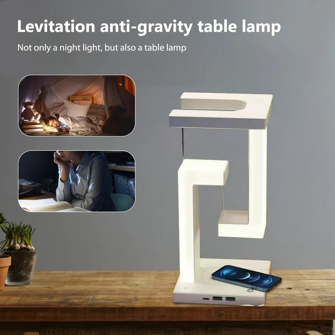Anti Gravity Orbit Wireless Charging Night Lamp | Kalsten