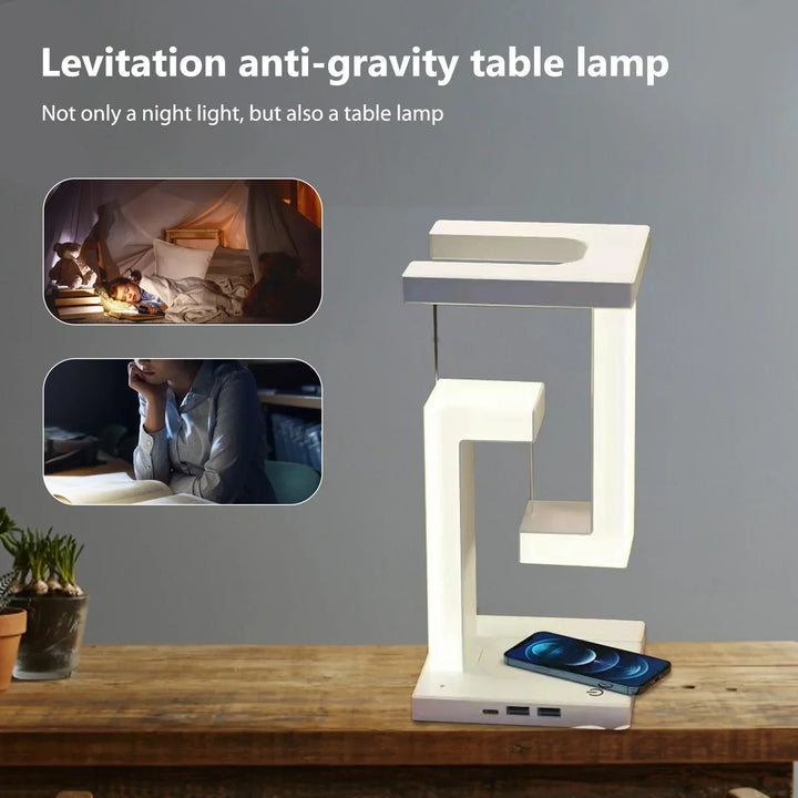 Anti Gravity Orbit Wireless Charging Night Lamp | Kalsten