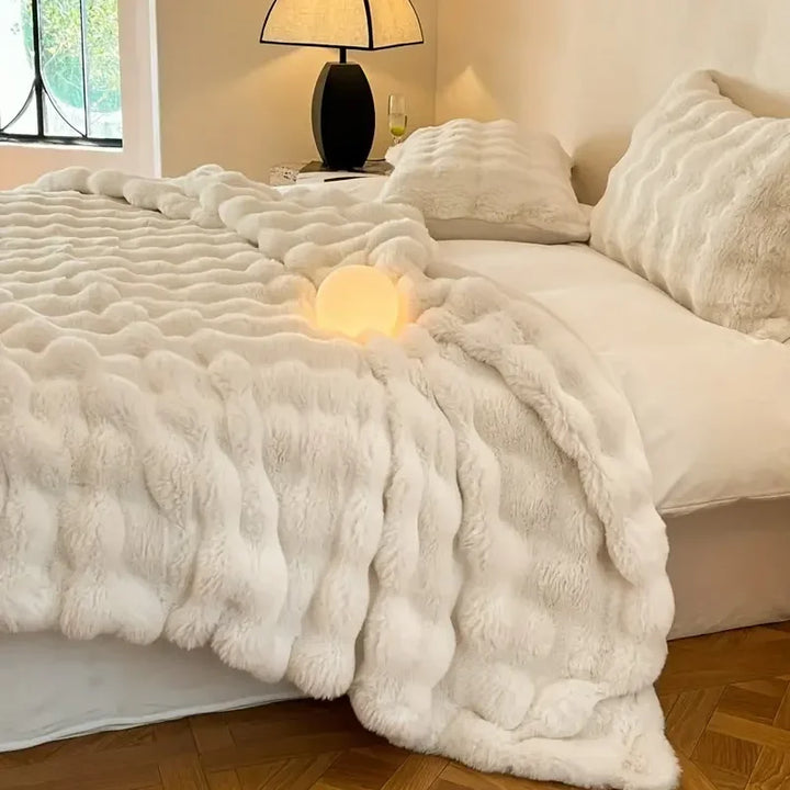 Kalsten | FurLuxe | Reversible Faux Fur Blanket