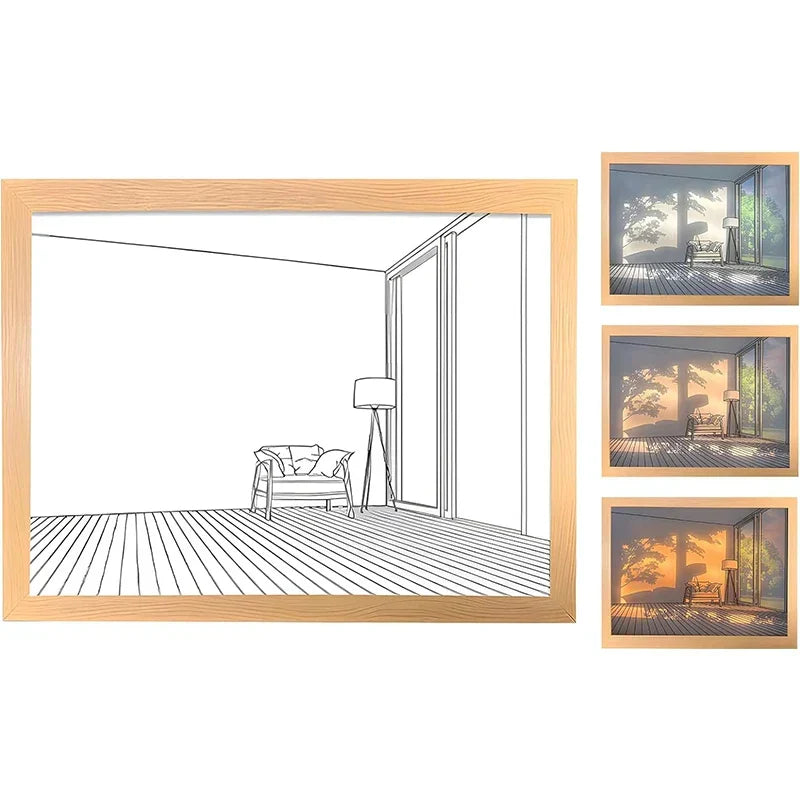 Luminous Decorative Dimmable Artsy Led Light Painting | Kalsten
