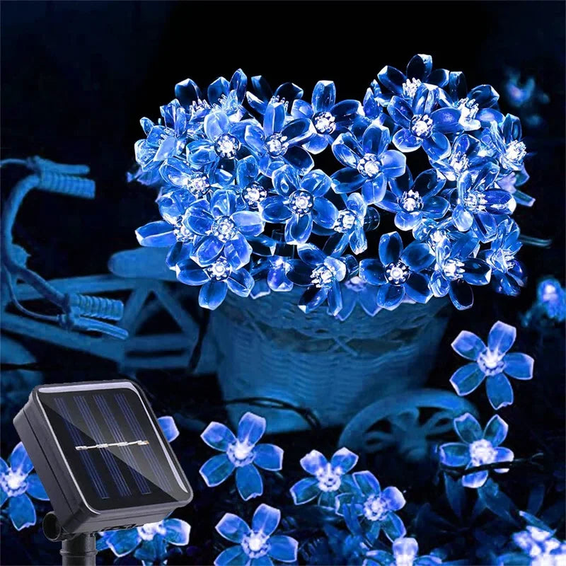 Kalsten | LumiSola Solar String Lights | 20–100 LEDs | Warm White, White or RGB | 8 Modes | For Garden & Balcony | 5–12m
