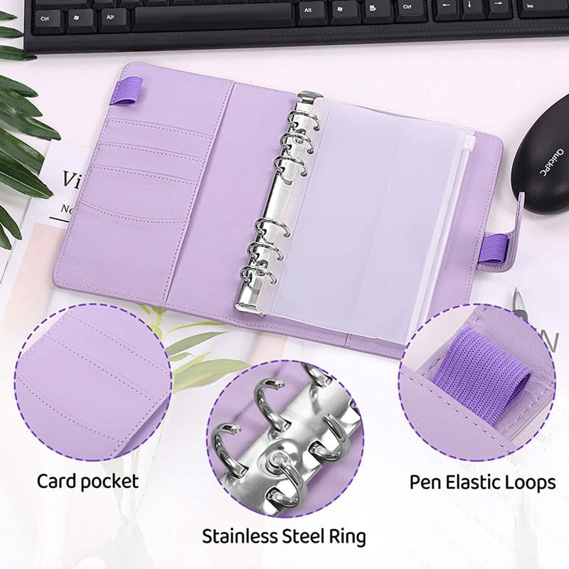 Kalsten | Financial Planner Leather Multi Pocket Bill Organizer Notebook