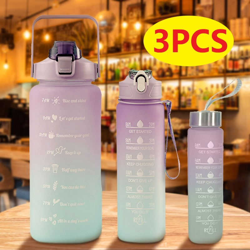 All Day Hydrate Time Marker Water Bottle | Kalsten