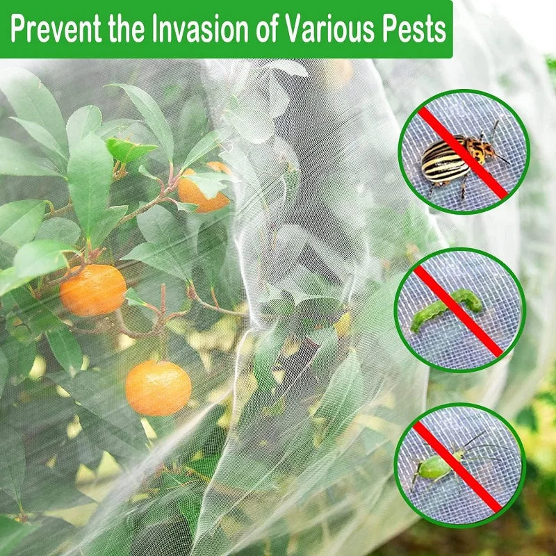 Kalsten | Naturaviso Garden Net Insect Protection | UV-resistant & Tear-resistant | Plant Protection Net against Pests & Birds