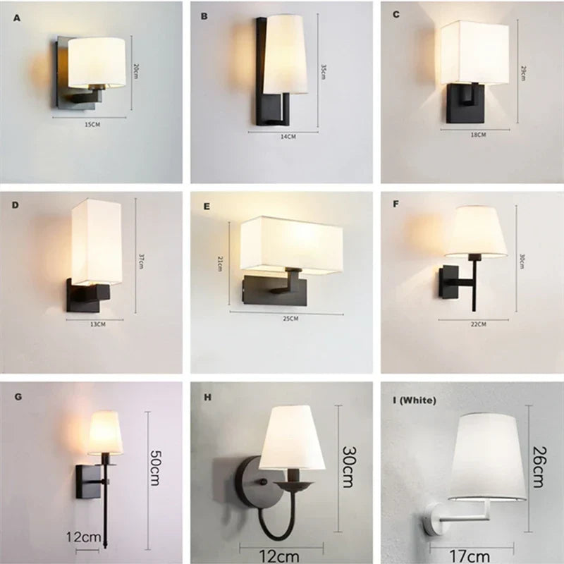 Modern E27 LED Wall Lamp: Elegant and Functional Lighting Fixture | Kalsten