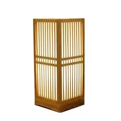 Zen-Inspired Bamboo Table Lamp for Bedroom and Living Room | Kalsten