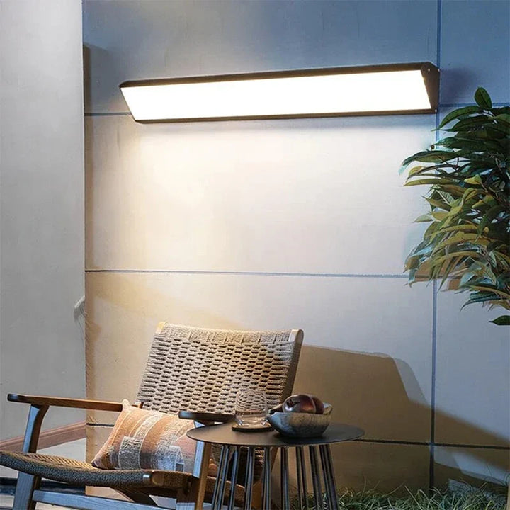 Long Strip LED Outdoor Wall Lamps - Waterproof Aluminum Lights for Porch, Garden, Corridor | Kalsten