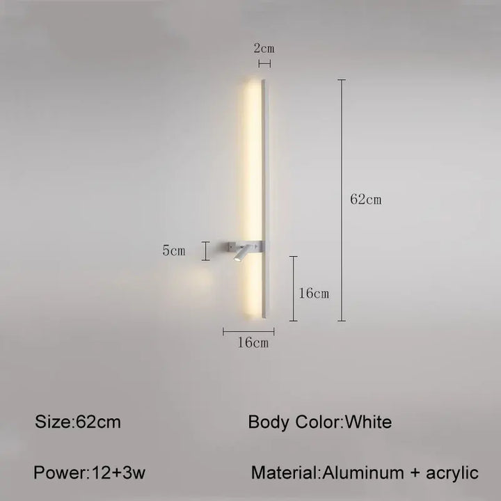 Creative Rotatable LED Wall Lamp - Modern and Versatile Lighting Solution | Kalsten