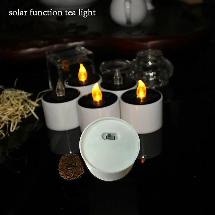 Solar-Powered Mini Candle Lights | Kalsten