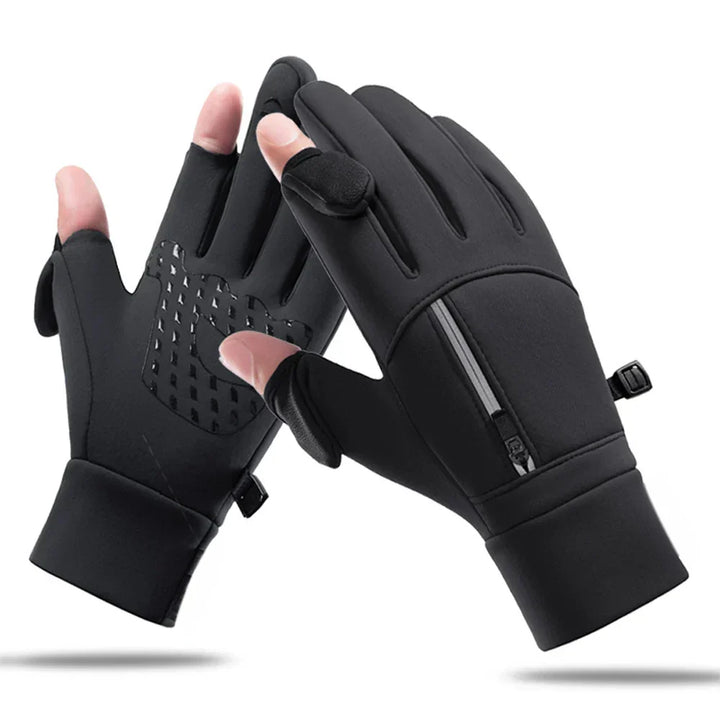 Kalsten | FrostGrip | Winter gloves with foldable fingertips | Waterproof, Windproof & Touchscreen-compatible | M–XL