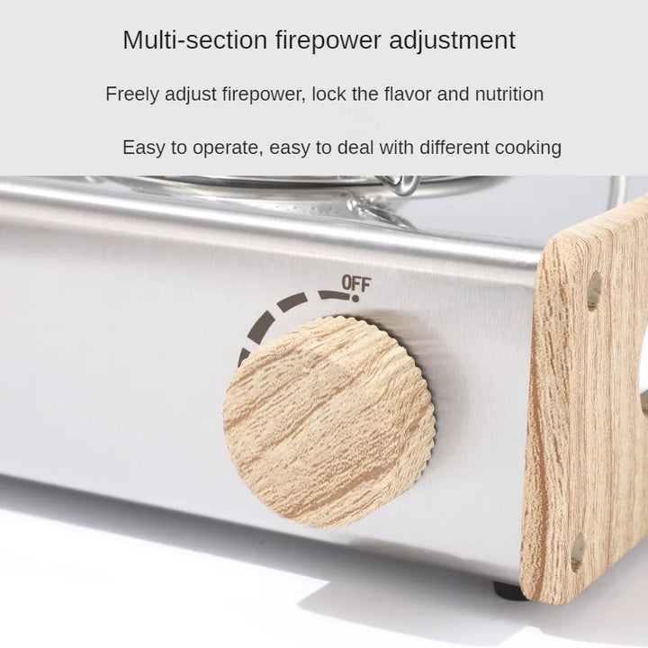 On-the-Go Cooking Stainless Steel Outdoor Camping Stove | Kalsten