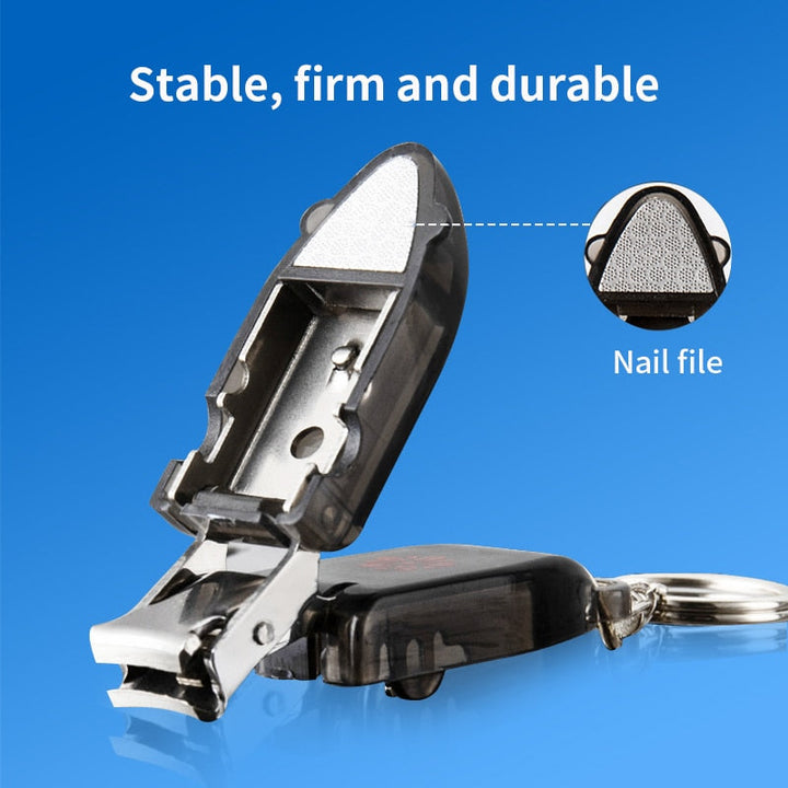 Stainless Steel Nail Clipper Keychain | Kalsten