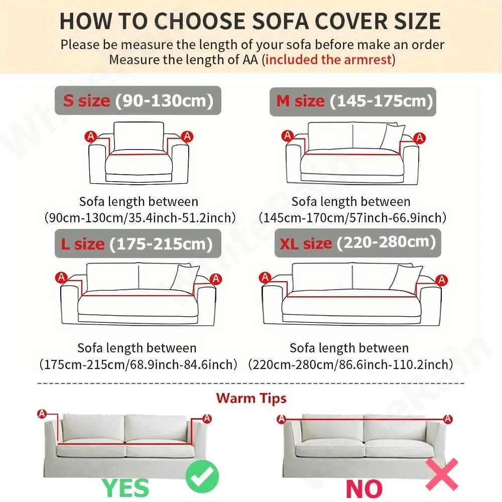 Sofa cover – Non-slip & machine washable | Kalsten