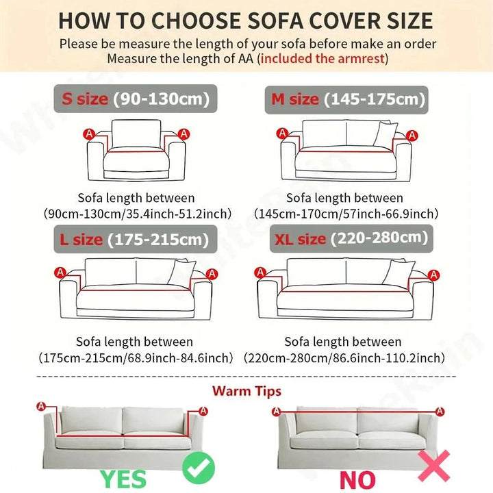 Sofa cover – Non-slip & machine washable | Kalsten