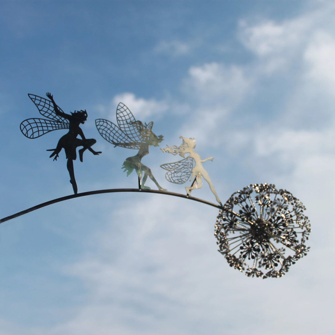 Kalsten | Fairies on a Milk Thread Art Sculpture