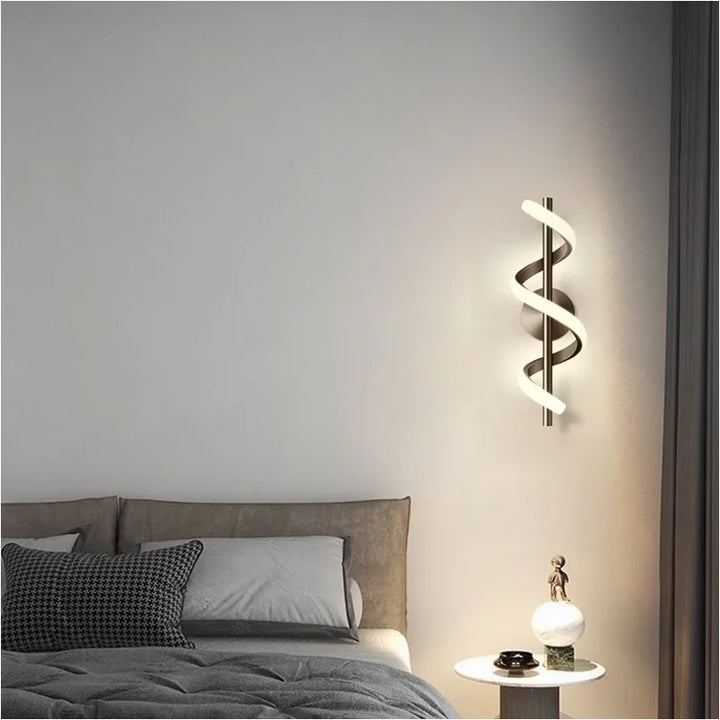Contemporary LED Wall Lamp - Sleek Nordic Design for Bedroom, Living Room, and More | Kalsten