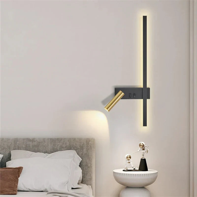 Modern LED Wall Lamp - Nordic Style for Creative Home Decor | Kalsten