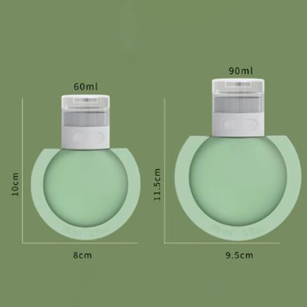 Leakproof Silicone Squeeze Bottle Travel Liquid Dispenser | Kalsten