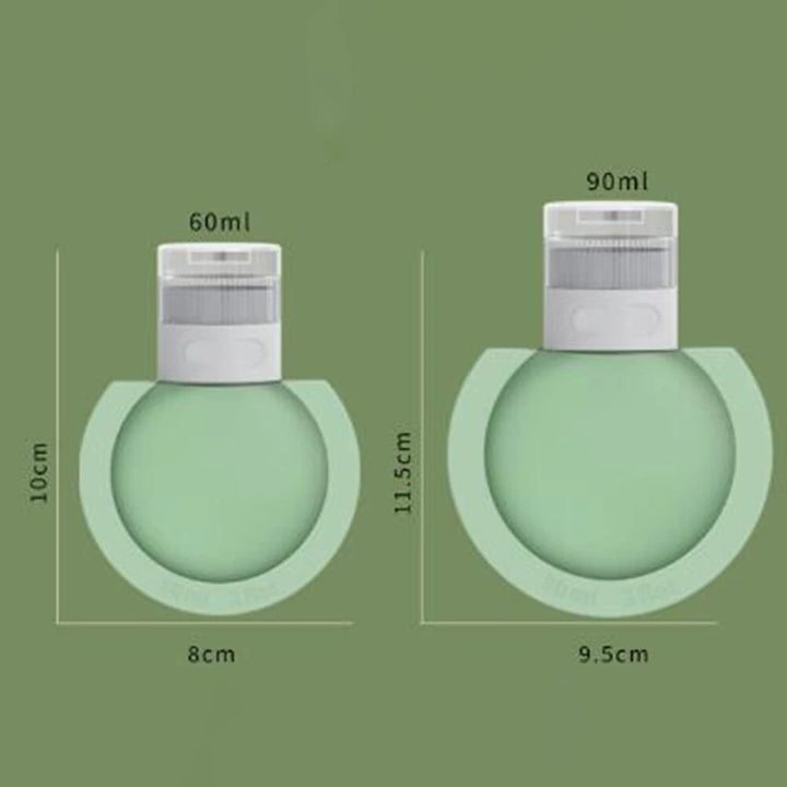 Leakproof Silicone Squeeze Bottle Travel Liquid Dispenser | Kalsten