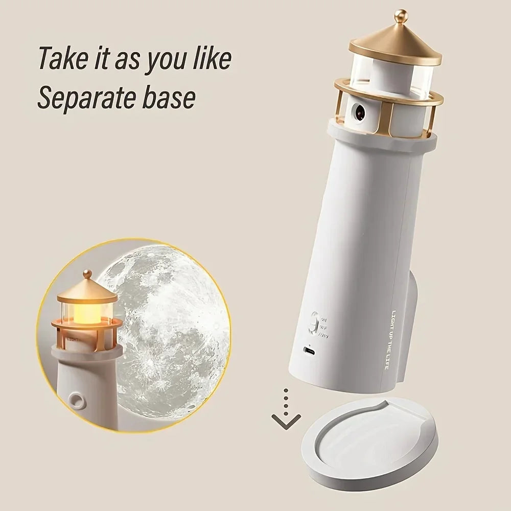 Moon Harbor Lighthouse Night Lamp | Kalsten