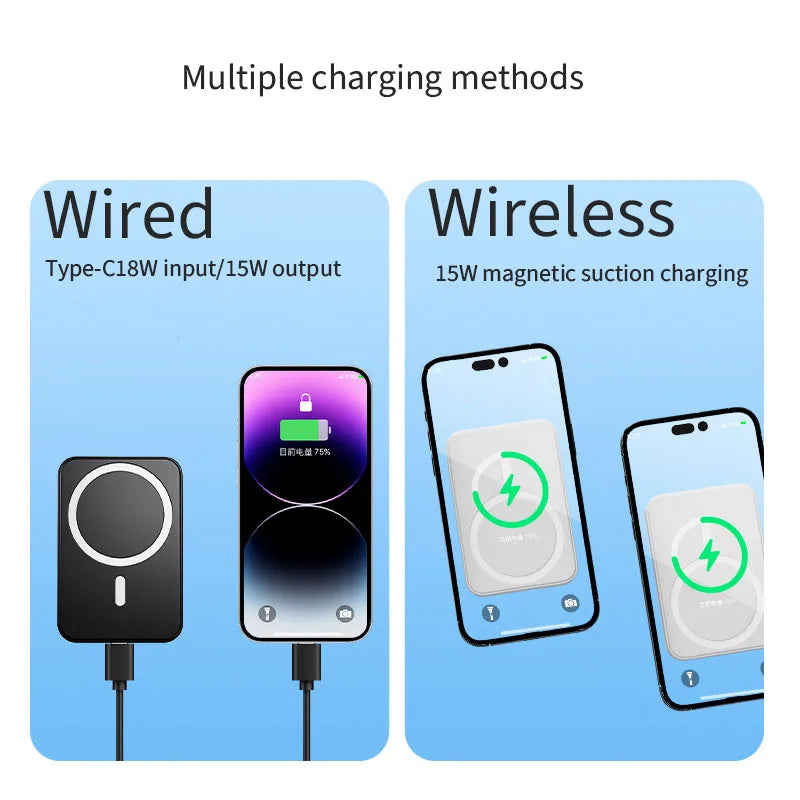 Kalsten | Magnetic Wireless Power Bank with Kickstand