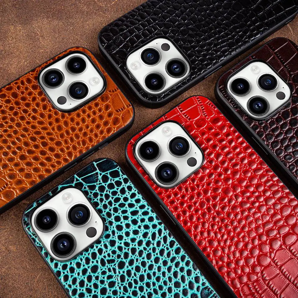BowLift | Cosmo genuine leather iPhone case